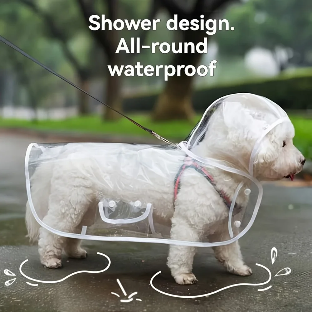🐶 Capa de Chuva para Cães