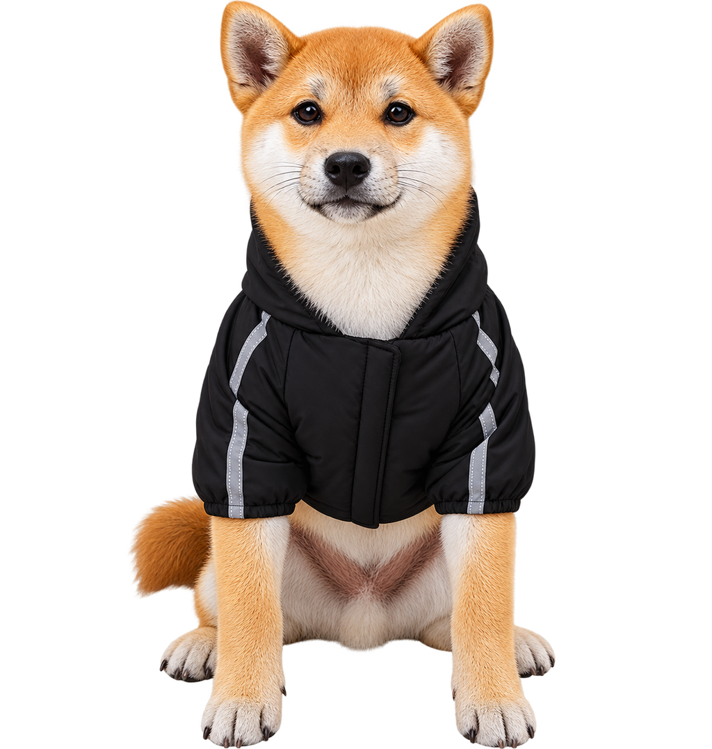 Waterproof Dog Jacket with Hood – Stylish Protection for Every Walk