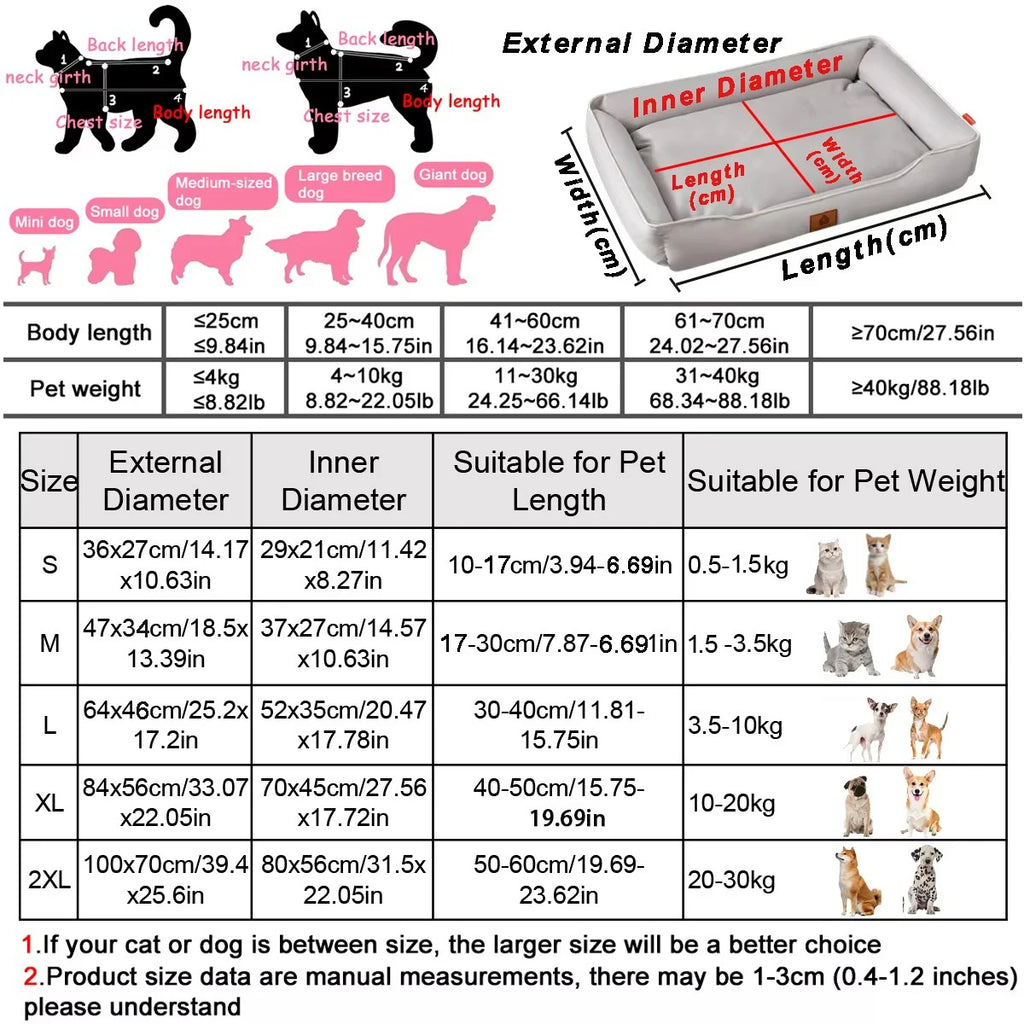 🐶🐱 Cama Confortável para Pets
