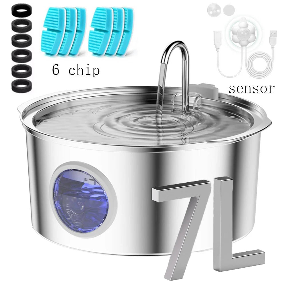 Large Dog Stainless Steel Bowl