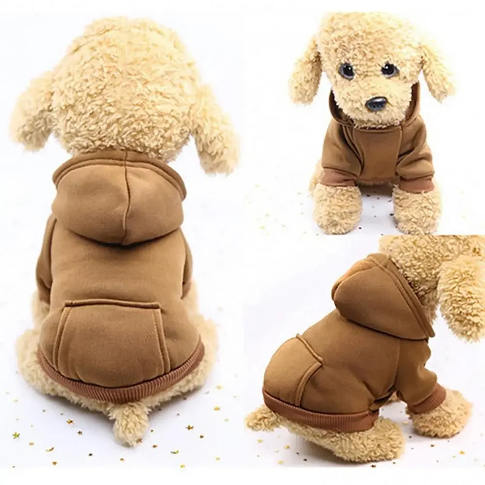 🐶🐱 Moletom com Capuz para Cães e Gatos