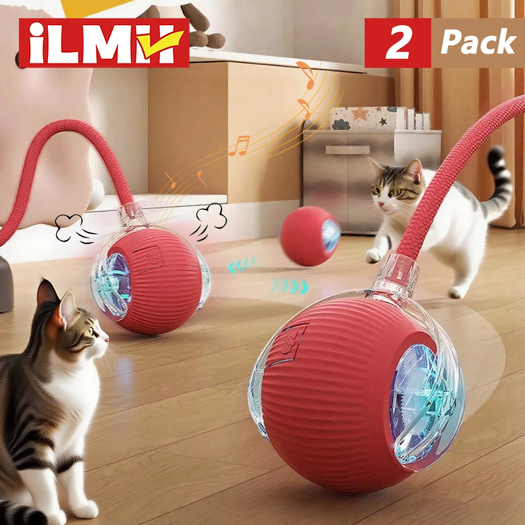 🐱⚡ Bola Interativa Automática para Gatos