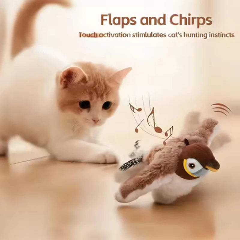 🐱 Brinquedo Interativo de Pelúcia para Gatos