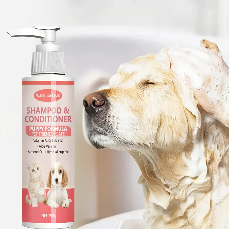 🐶🐱 Shampoo e Condicionador 2 em 1 para Pets
