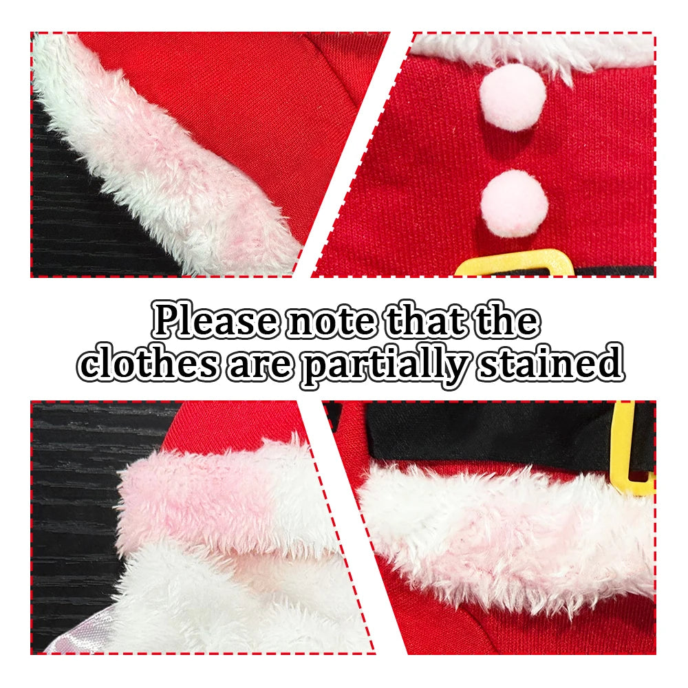 🎅🐶 Fantasia de Papai Noel para Pets