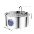 Large Dog Stainless Steel Bowl