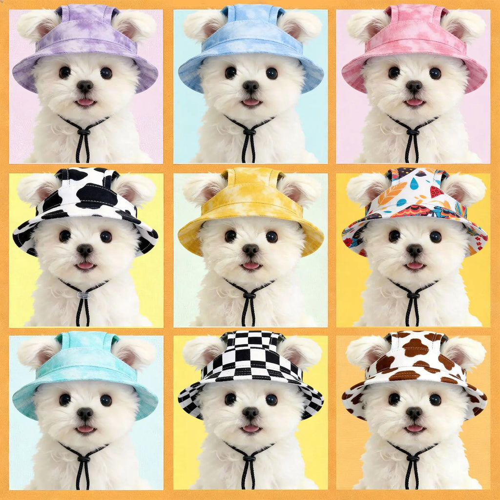 🐶🐱 Chapéu de Verão para Cães e Gatos