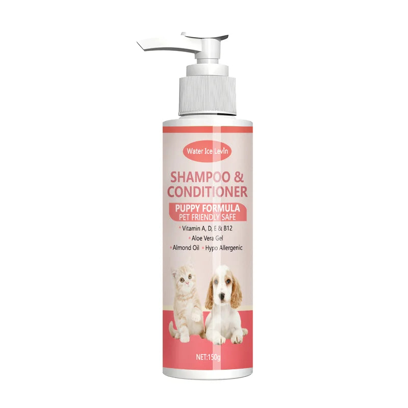 🐶🐱 Shampoo e Condicionador 2 em 1 para Pets