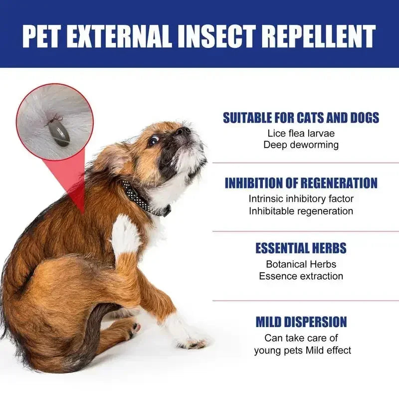 🐶 Pet Flea &amp; Tick Spray – 100ml