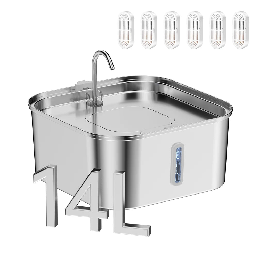 🐶 Large Dog Water Dispenser – 14L