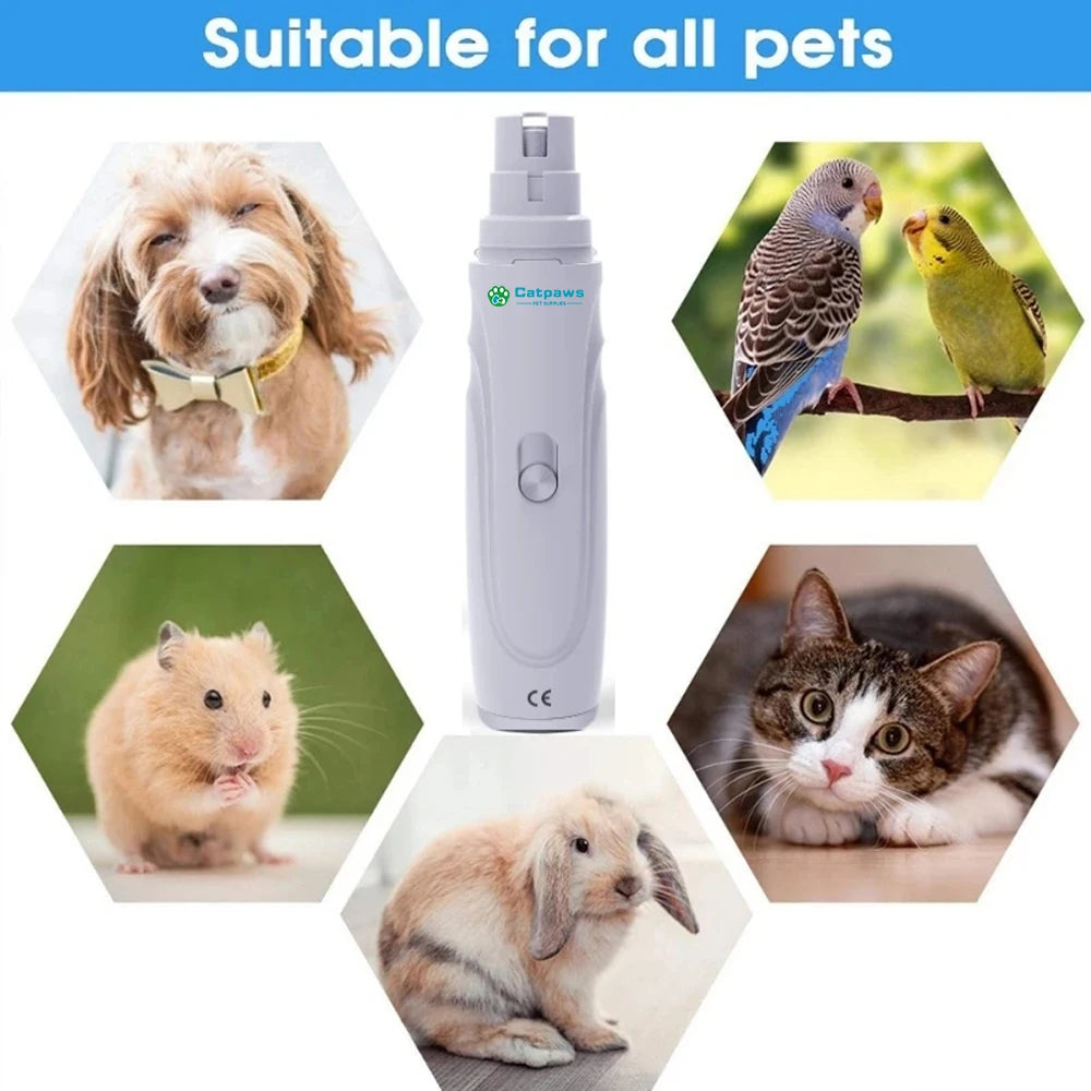 🐶🐱 Electric Pet Nail Grinder