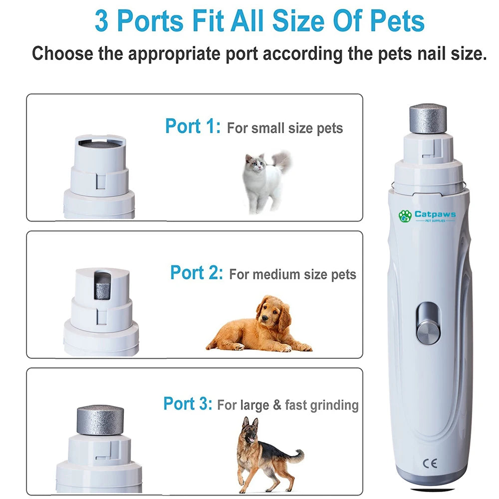 🐶🐱 Electric Pet Nail Grinder